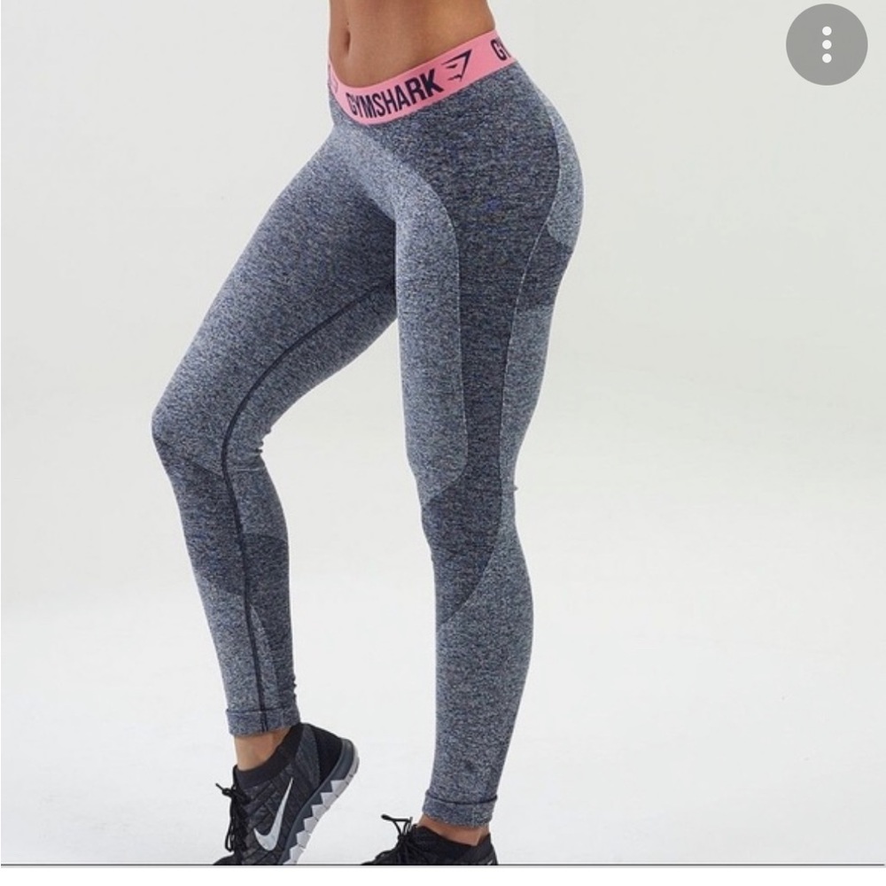 Gymshark Flex Leggings size small pink band